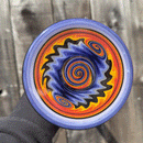 Mighty Chalice - 20.5" Beaker - 50x7 - Blue/Fire/Purple