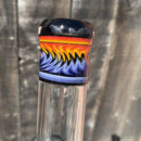 Mighty Chalice - 20.5" Beaker - 50x7 - Blue/Fire/Purple