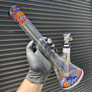 Mighty Chalice - 14" Beaker - 40x7 - Fire/Ice Accents