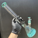 Mighty Chalice - 16" Beaker - 40x7 - Teal Accents