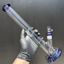 Mighty Chalice - 16" Hybrid Tube - 40x7- Dark Blue Accents