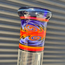 Mighty Chalice - 14" Beaker - 40x7 - Fire/Ice Accents