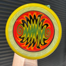 Mighty Chalice - 16.5" Beaker - 40x7 - Greens/Fire Accent