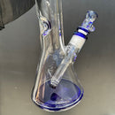 Mighty Chalice - 16" Beaker - 40x7 - Dark Blue Accents