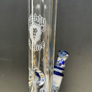 Mighty Chalice - 16" Beaker - 40x7 - Dark Blue Accents