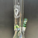 Mighty Chalice - 16" Beaker - 40x7 - Green Accents