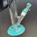 Mighty Chalice - 16" Hybrid Tube - 40x7- Teal Accents