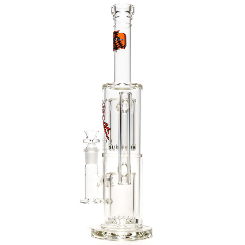 Moltn Glass - Sixty Five - Double Can Perc - Red Signature Label - The Cave