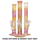 Mary Jane's Glass Studio - 12" Straight - 32x4 - Silver & Gold Fume - The Cave