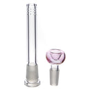 Mary Jane's Glass Studio - 14" Straight - 50x5 - Silver & Gold Fume - The Cave