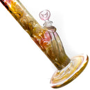 Mary Jane's Glass Studio - 15" Straight - 38x4 - Silver & Gold Fume
