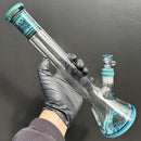 Mighty Chalice - 14.5" Beaker - 40x7 - Teal/Blue