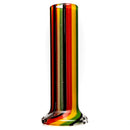 Mighty Chalice - Pivot Tip - Rasta & Clear Stripe - The Cave