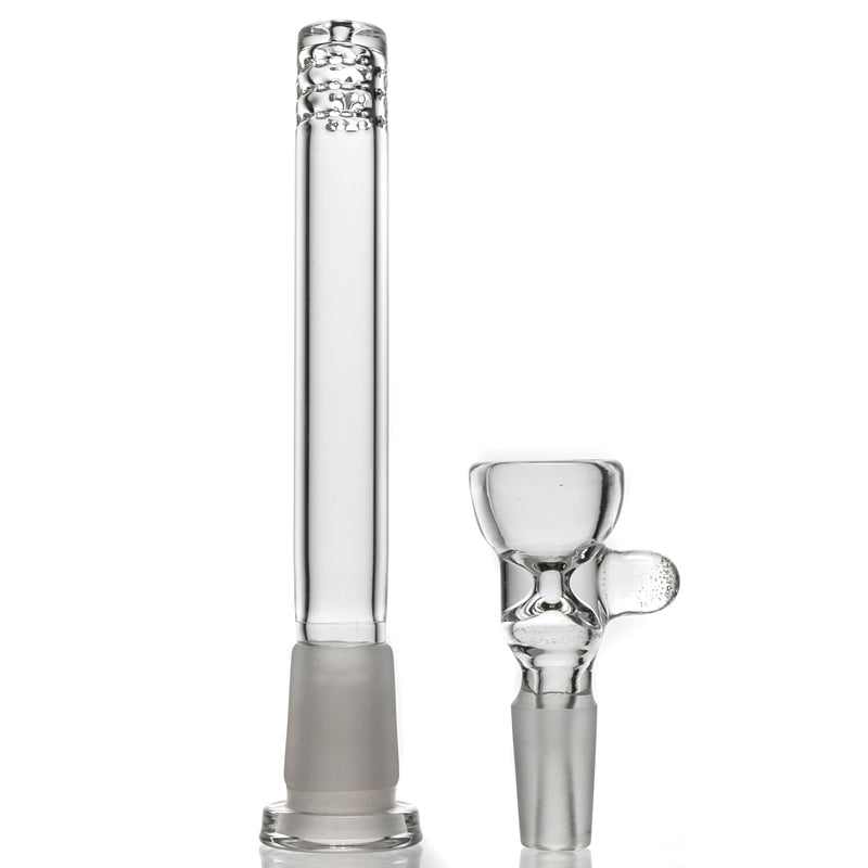 Mighty Chalice - 16" Beaker - 12 Arm Tree - 40x7 - Clear - The Cave