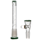 Mighty Chalice - 16" Straight - 45x7 - Green Amber Mix Accents - The Cave