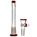 Mighty Chalice - 16" Straight - 45x7 - Red Purple Mix Accents - The Cave