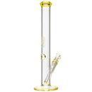Mighty Chalice - 16" Straight - 45x7 - Transparent Yellow Accents - The Cave
