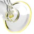 Mighty Chalice - 16" Straight - 45x7 - Transparent Yellow Accents - The Cave