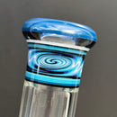 Mighty Chalice - 13.5" Beaker - 40x7 - Ice & Purple