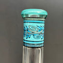 Mighty Chalice - 14.5" Beaker - 40x7 - Teal/Blue