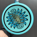 Mighty Chalice - 14.5" Beaker - 40x7 - Teal/Blue
