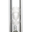 Mighty Chalice - 16" Hybrid Tube - 40x7 - Sparkle Teal Accents - The Cave