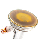 Mighty Chalice - 16" Hybrid Tube - 40x7 - Amber Purple Accents - The Cave