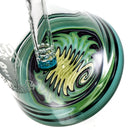 Mighty Chalice - 17" Beaker - 12 Arm Tree - 40x7 - Mint & Metal Fleck Linework - The Cave