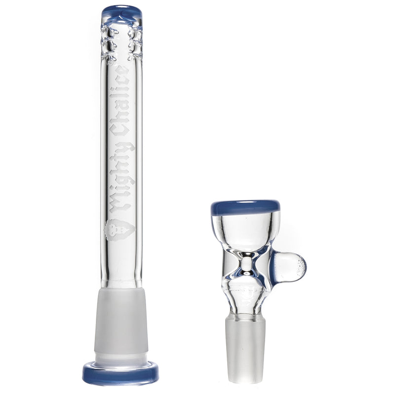 Mighty Chalice - 17" Beaker - 12 Arm Tree - 40x7 - Fire & Ice Linework - The Cave