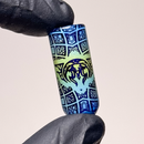 Mothership - Glass Tip - Hologram Tech Green Blue