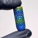 Mothership - Glass Tip - Hologram Tech Green Blue