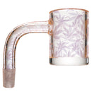 Mothership - Hologram Quartz Banger - 10mm Male 90° - "420" - The Cave