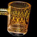 Mothership - Hologram Quartz Banger - 10mm Male 90° - "Open Mind" - The Cave