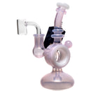 Phoenix Star - Donut Bubbler - Milky Pink & White - The Cave