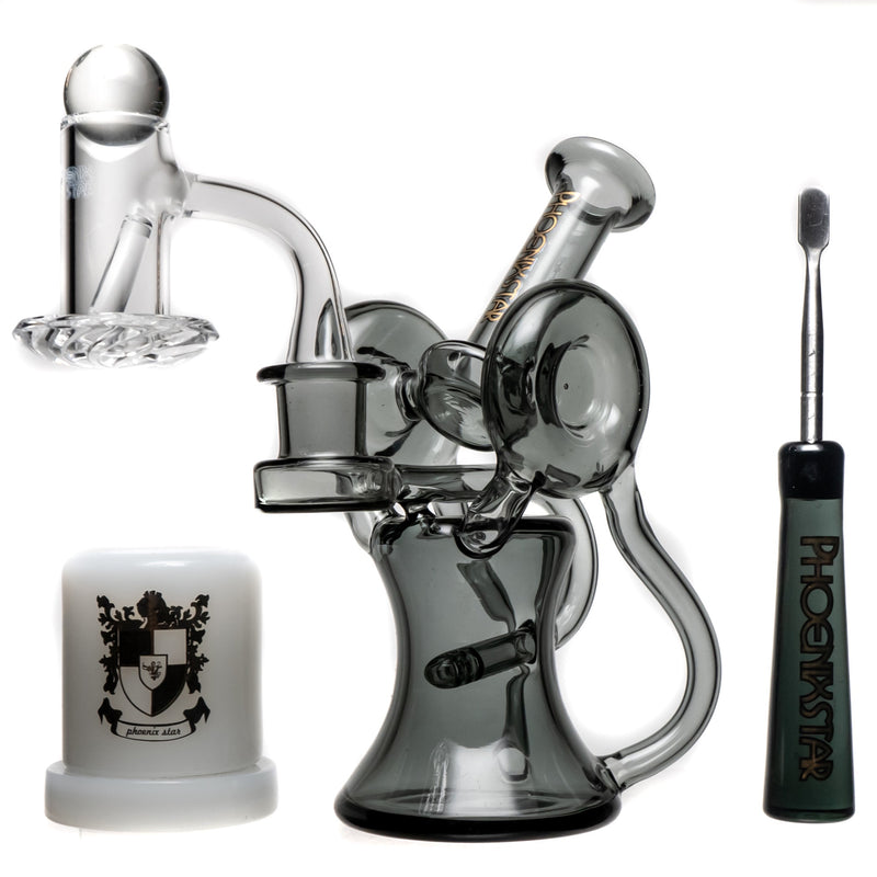 Phoenix Star - Rig Kit - Double Disk Recycler - Smoke - The Cave