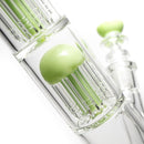 Phoenix Star - 14" Double Tree Straight - 8 Arm - Milky Green - The Cave