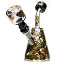 Slum Gold - Flava Sava Beaker - Bent Neck - The Cave