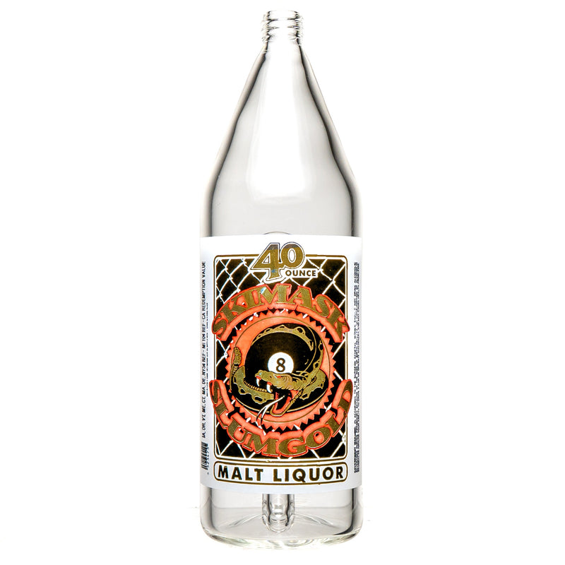 Ski Mask x Slum Gold - 40oz Rig - Malt Liquor - The Cave