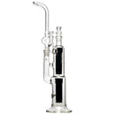 Sheldon Black - Double 6 Shooter Bubbler - Black - The Cave