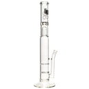 Liquid Sci - Straight Tube w/ Jacuzzi Perc - Black & White Label - The Cave