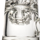 Envy Glass - Double Waffle Perc - Black & Slyme w/ Black Label - The Cave