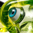 Bully Pit Glass - Rabbit Pendant Pipe - UV Illuminati & Black - The Cave