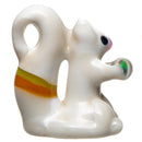 Irene - Pendant - Squirrel w/ Opal - Green & Orange - The Cave