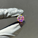 Steve H - Glass Tip - Honeycomb - Purples - 14mm