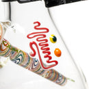 ROOR.US x Chase Adams - 18" Worked Beaker - 50x5 - Rainbow Retti - The Cave