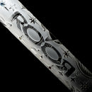 ROOR.US - 18" Custom Sandblasted Beaker - 50x5 - Swarovski - Galaxy - The Cave