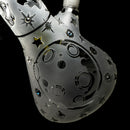 ROOR.US - 18" Custom Sandblasted Beaker - 50x5 - Swarovski - Galaxy - The Cave