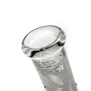 ROOR.US - 18" Custom Sandblasted Beaker - 50x5 - Swarovski - Feathers - The Cave