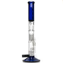 ROOR.US - 18” Fixed Straight - Barrel Perc - Cobalt - Orange - The Cave