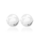Ruby Pearl Co - Clear Sapphire - 4mm - 2 Pack - The Cave